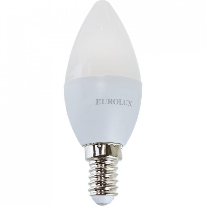 Светодиодная лампа EUROLUX LL-E-C37-5W-230-2,7K-E14 76/2/1